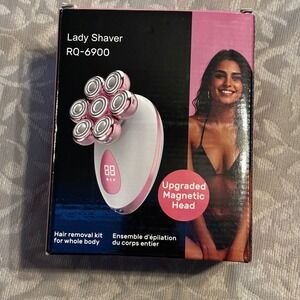 Lady Shaver RQ 6900 Electric Hair Removal Floating Rotary Head